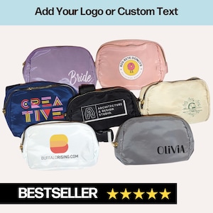 Personalisierte Fanny Pack Custom Cross Body Bag Personalisierte Gürteltasche Custom Gürteltasche Custom Fanny Pack Taille Geldbörse für Reiseangestellte Geschenk