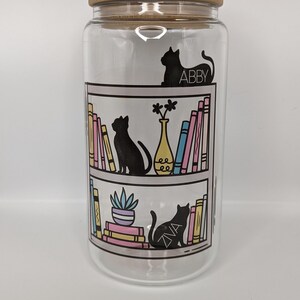Personalized Cat Lover Gift Box Custom Cat Themed Gift Cat Mom Cat Lover Gift Idea Black Cat Gift Custom Cat Gift Cat Parent Cat Stickers Clear - Bold