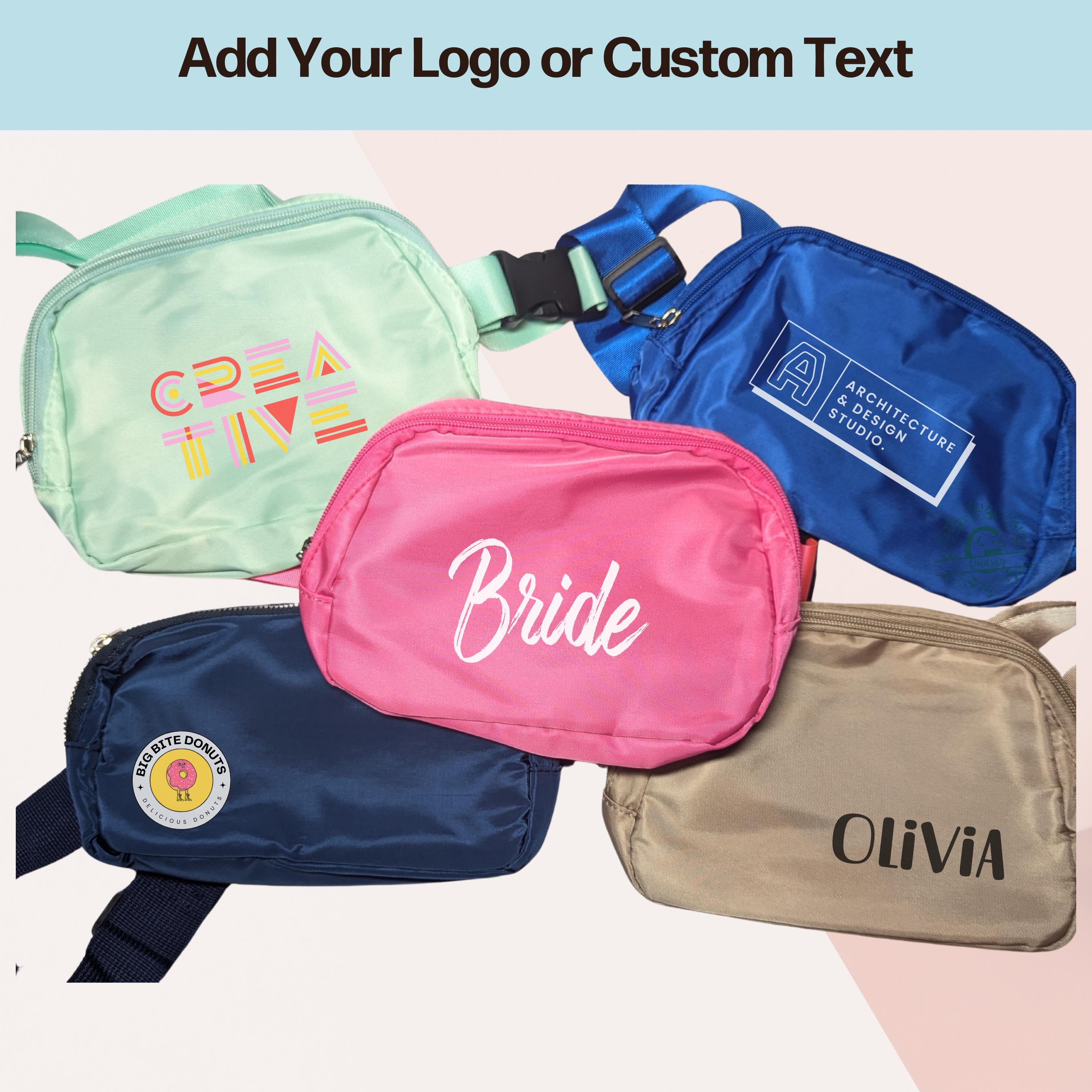 Mini Custom Fanny Pack Personalized Bum Bag Small Cross Body Bag Personalized Belt Bag Custom Belt Bag Purse Everywhere Bag Bridesmaid Gift