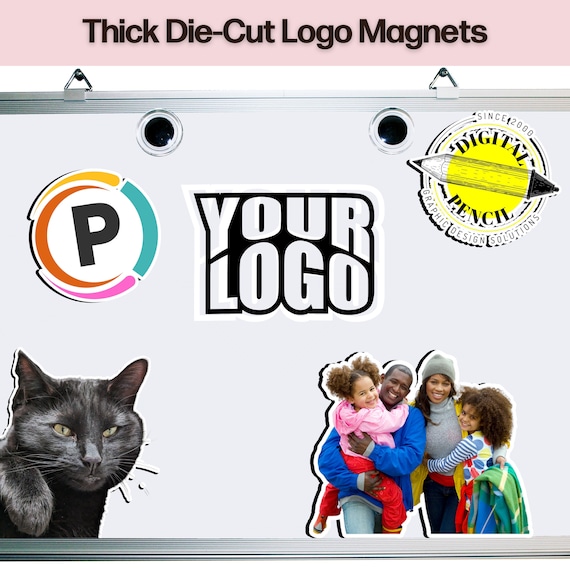 Thick Personalized Magnets Custom Logo Magnet Custom Photo Magnet Custom Magnet Custom Magnets Fridge Magnet Logo Business Marketing Swag