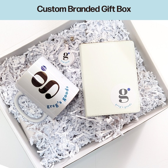 Custom Corporate Gift Box Branded Gift Personalized Coffee Mug Logo Custom Notebook Coworker Gift for Client Welcome Gift for Recognition