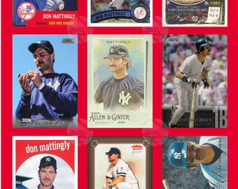 Don Mattingly Yankees 9 Card Player Pack 2024 2023 Topps