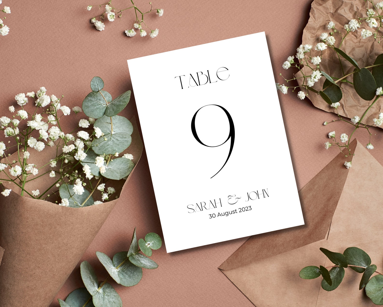 Wedding Table Chart Numbers Printable Table Chart Template Etsy