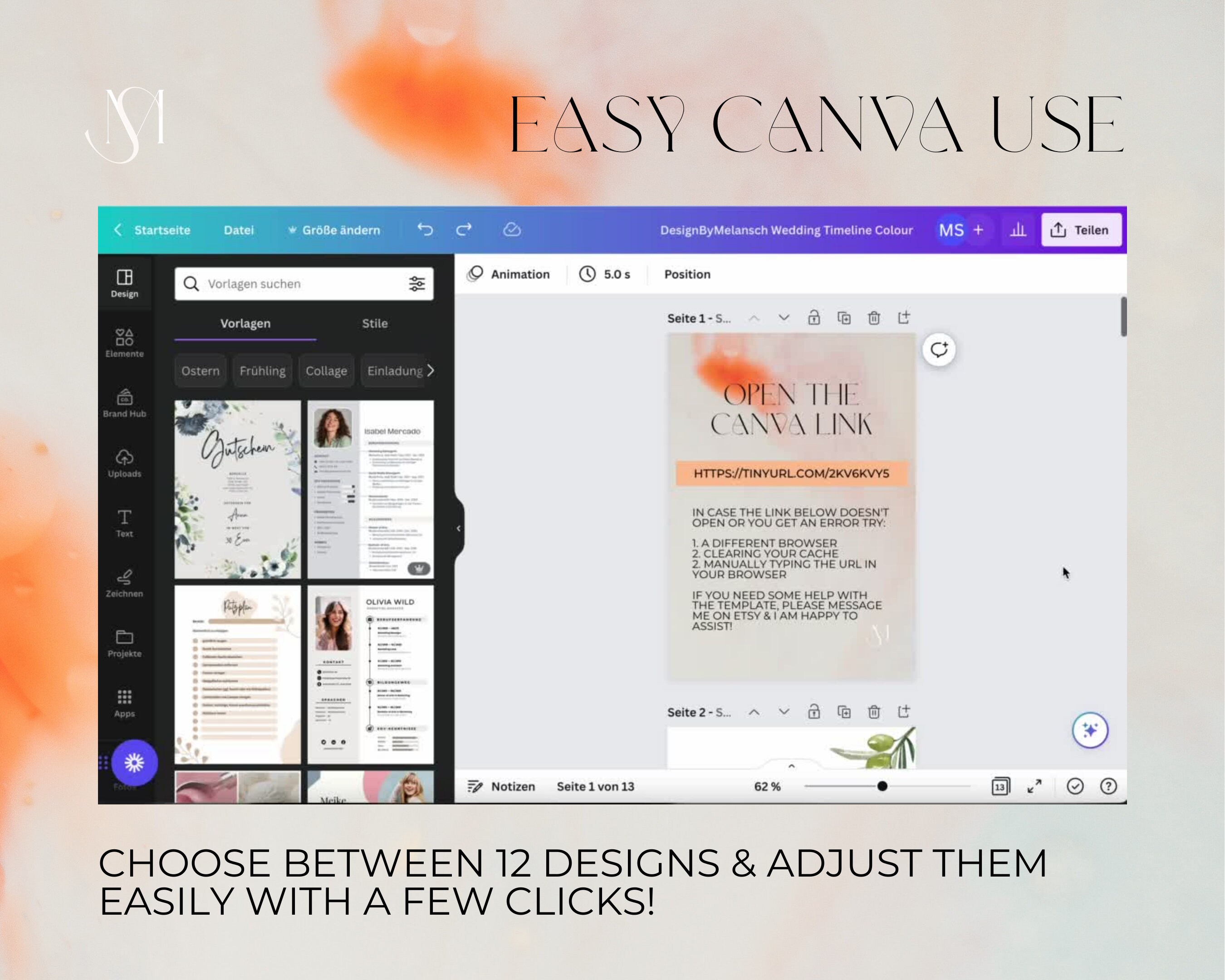 Wedding Table Chart Numbers Printable, Table Chart Template, Table