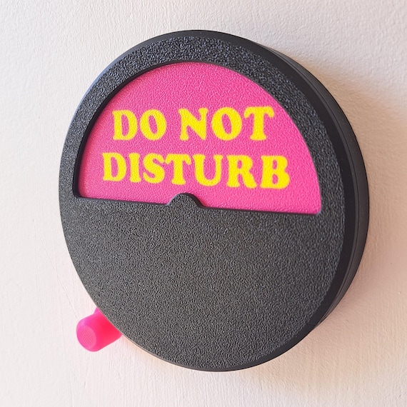 Flipsign: Reversible Door Sign - Home Office Decor