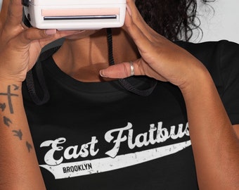 East Flatbush Brooklyn T-shirt: NYC Grannskapsstolthet