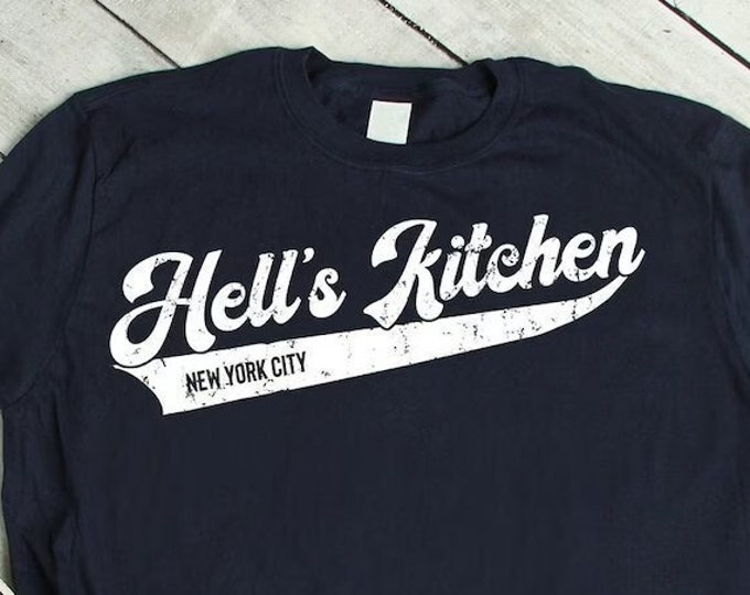 Hell's Kitchen New York City Manhattan Bronx NYC Hells Kitchen Short-Sleeve Unisex T-Shirt