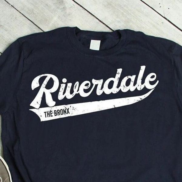 Riverdale Shirt New York City Hometown Shirts NYC T Shirt Bronx Short-Sleeve Unisex T-Shirt