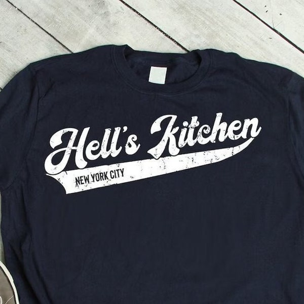 Hell's Kitchen New York City Manhattan Bronx NYC Hells Kitchen Short-Sleeve Unisex T-Shirt