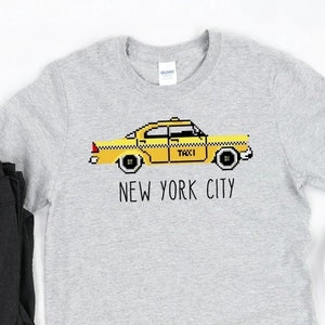 NYC Taxi Shirt / Yellow Taxi Cab Shirt / New York City Shirt / Taxi Cab T-Shirt / Gift for New Yorker / Big Apple Shirt