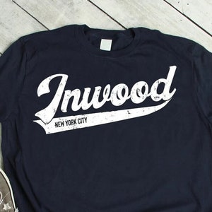Koszulka Inwood New York Manhattan NYC NY Lover Gift Neighborhood Unisex T-shirt