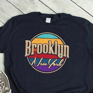 Brooklyn New York Shirt / New York City / Brooklyn Bridge / Quartier T-shirt unisexe