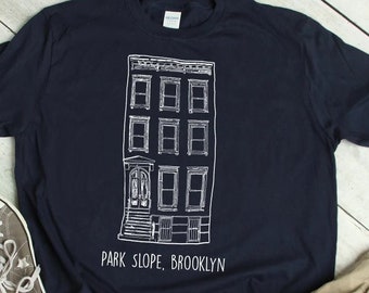 Park Slope Brooklyn Brownstone / New Yorker / New York City / Brooklyn NYC Unisex T-Shirt