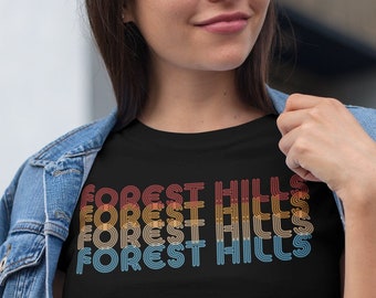Camiseta Forest Hills NY / Queens NY / Camiseta de barrio / Ciudad de Nueva York / City Pride / Classic NY Camiseta unisex