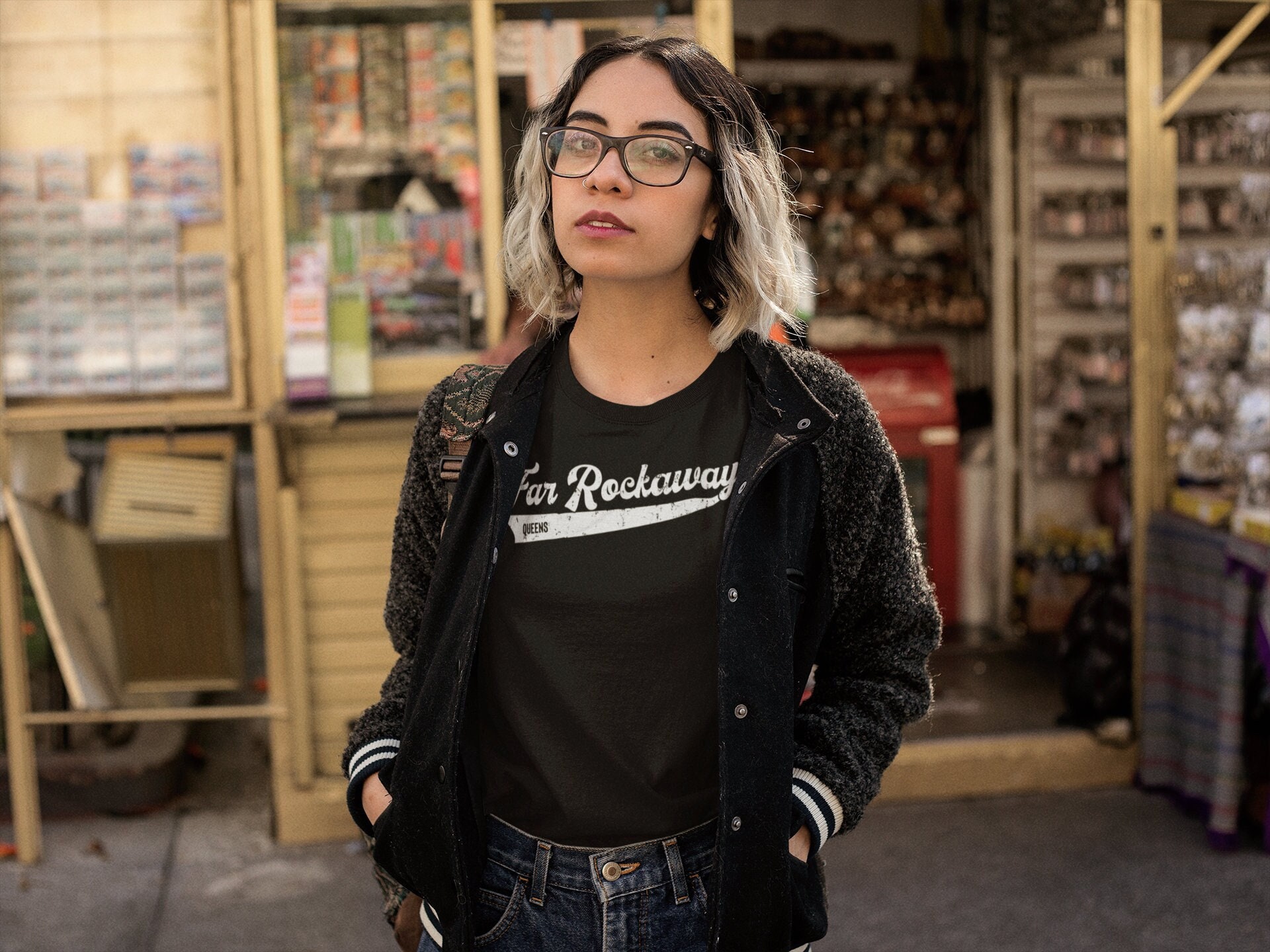 Camiseta unisex Far Rockaway Queens / Ciudad de Nueva York / Queens NYC / Camisa de vecindario / Long Island NY / Far Rockaway