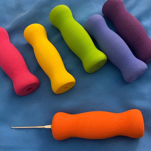 Ergonomic Crochet Hook Grips