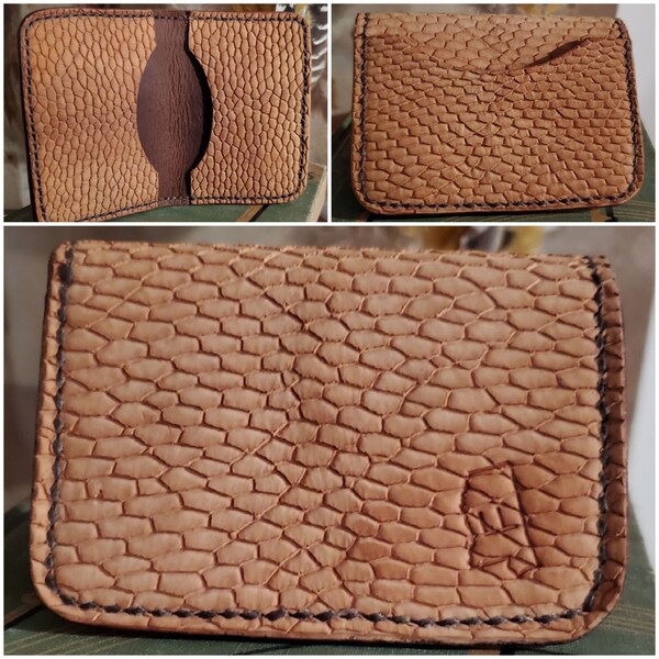 Beaver Tail Wallet Etsy UK