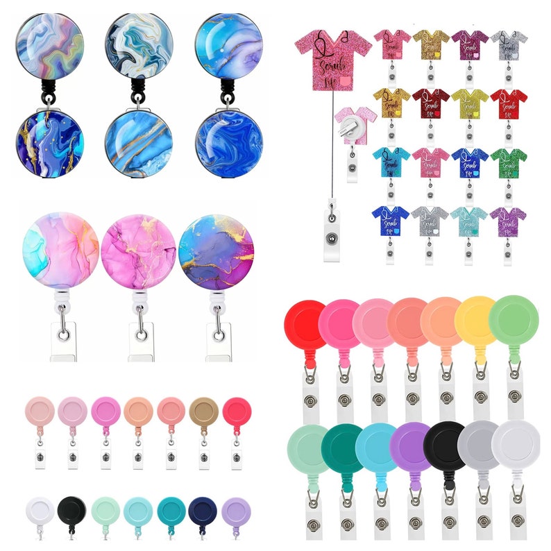 Custom Badge Reels Etsy