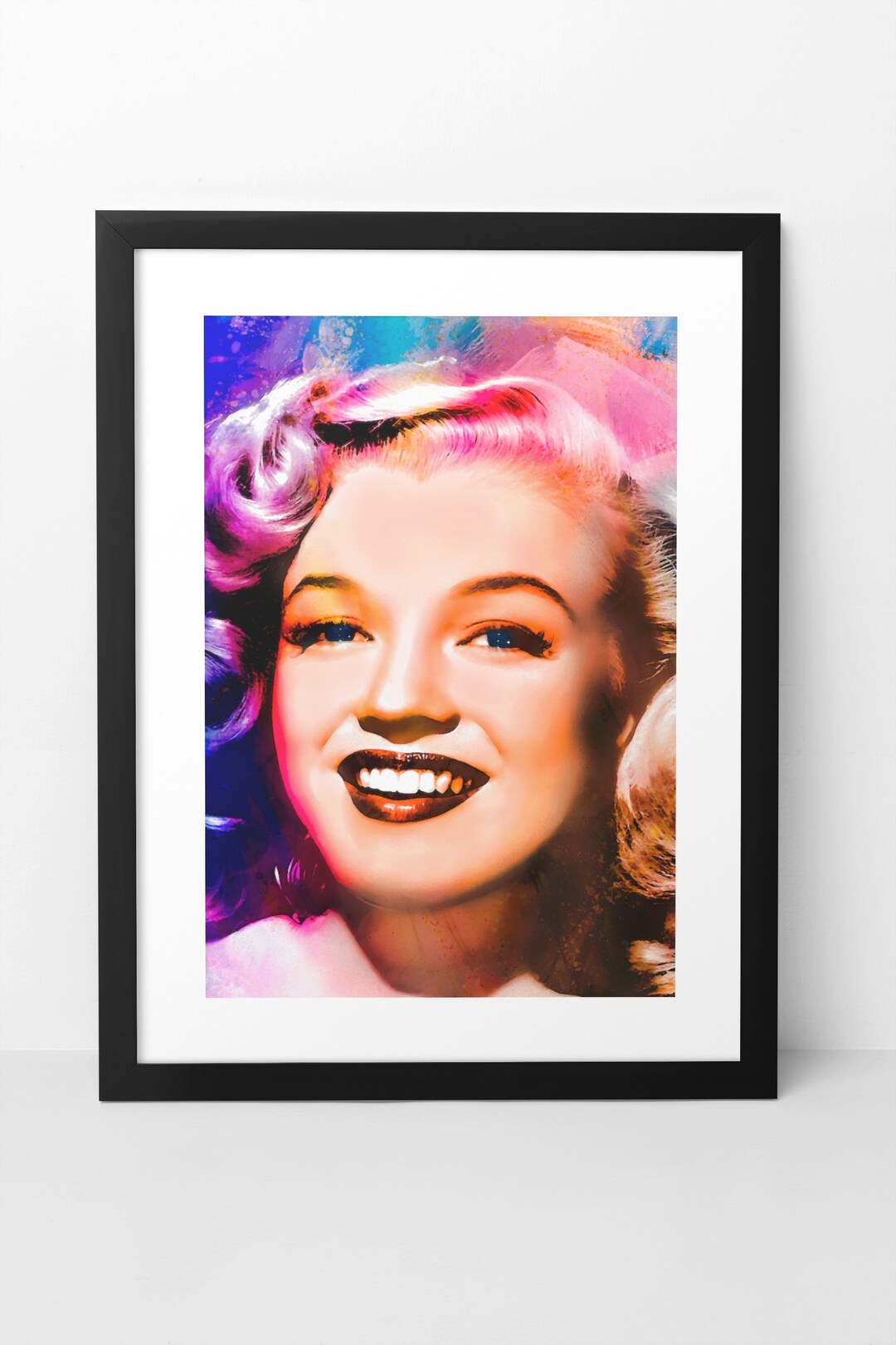 MARILYN MONROE Wall Art Print Poster. 1940s & 1950s Legendary Hollywood ...