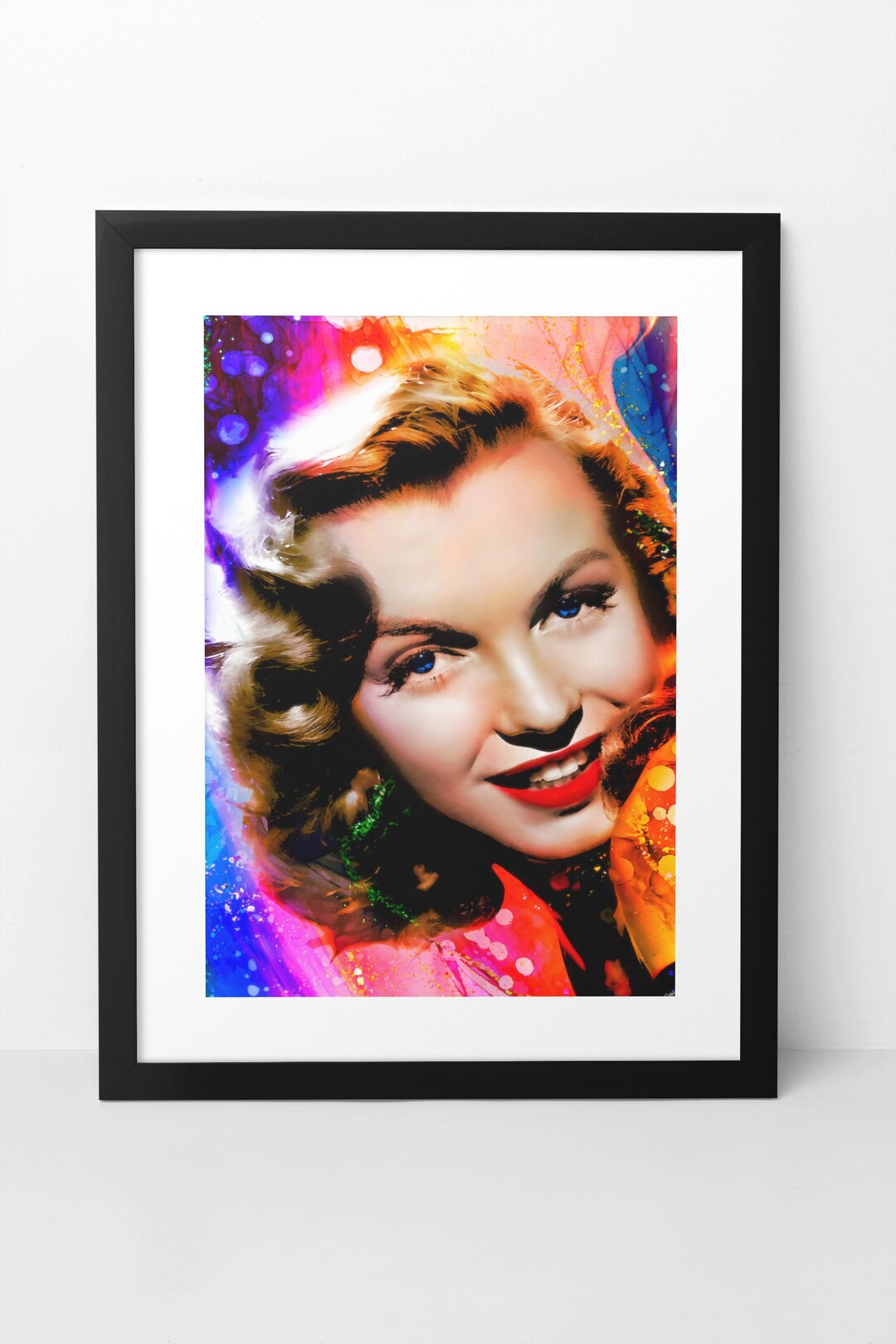 MARILYN MONROE Wall Art Print Poster. 1940s & 1950s Legendary Old ...
