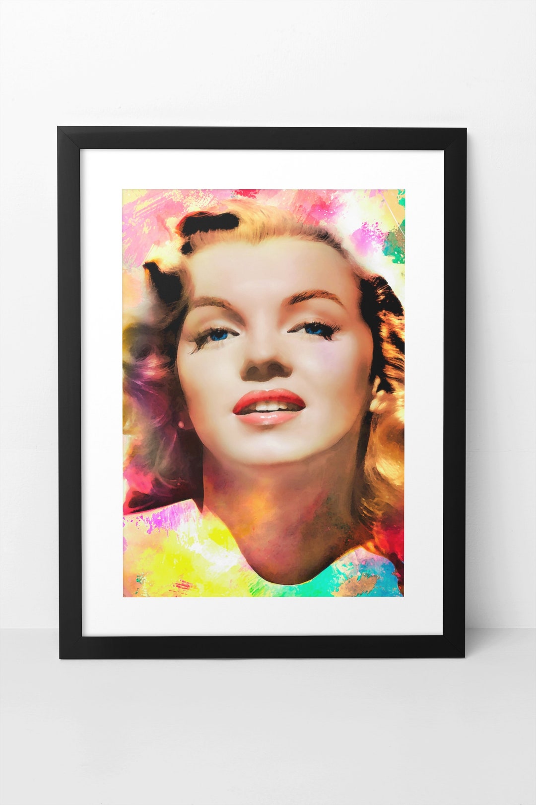 MARILYN MONROE Wall Art Print Poster. 1940s & 1950s Hollywood Movie ...