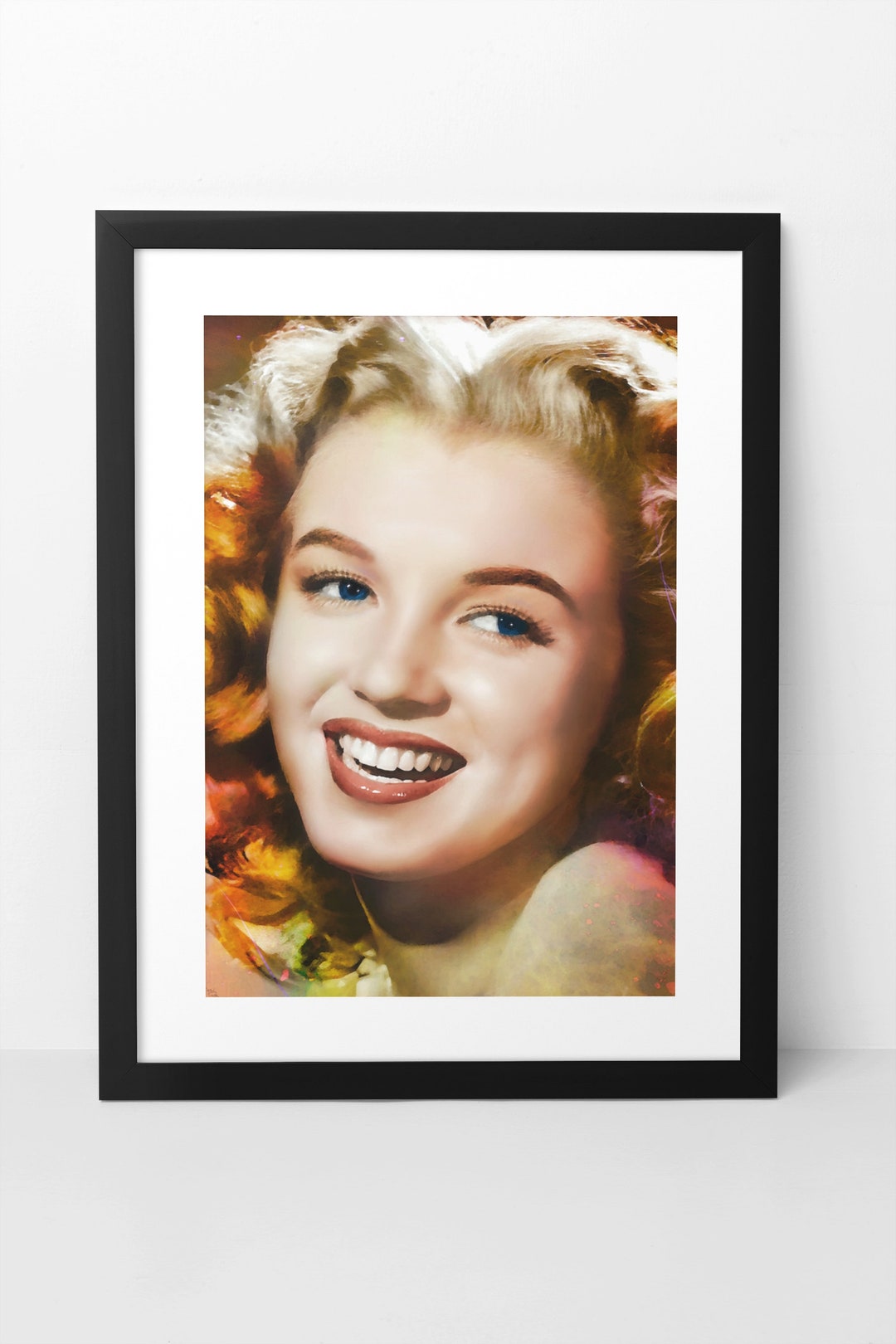 MARILYN MONROE Wall Art Print Poster. 1940s & 1950s Old Retro Hollywood ...
