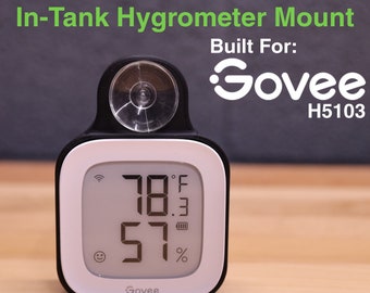 Soporte de succión para tanque de agua para termómetro e higrómetro Govee WiFi (H5103)