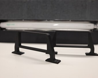 Supporto per lampada UVB T8 per terrario per rettili (compatibile con plafoniere Zilla Slimline)