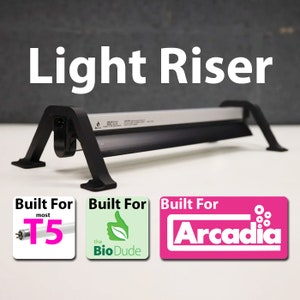 T5 UVB Light Stand for Reptile Terrarium (For Arcadia and The Bio Dude Lights)