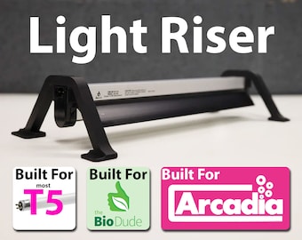 T5 UVB Light Stand for Reptile Terrarium (for Arcadia and the Bio