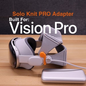 For Apple Vision Pro | Solo Knit PRO Adapter Complete Set - The BEST Band Adapter For Vision Pro