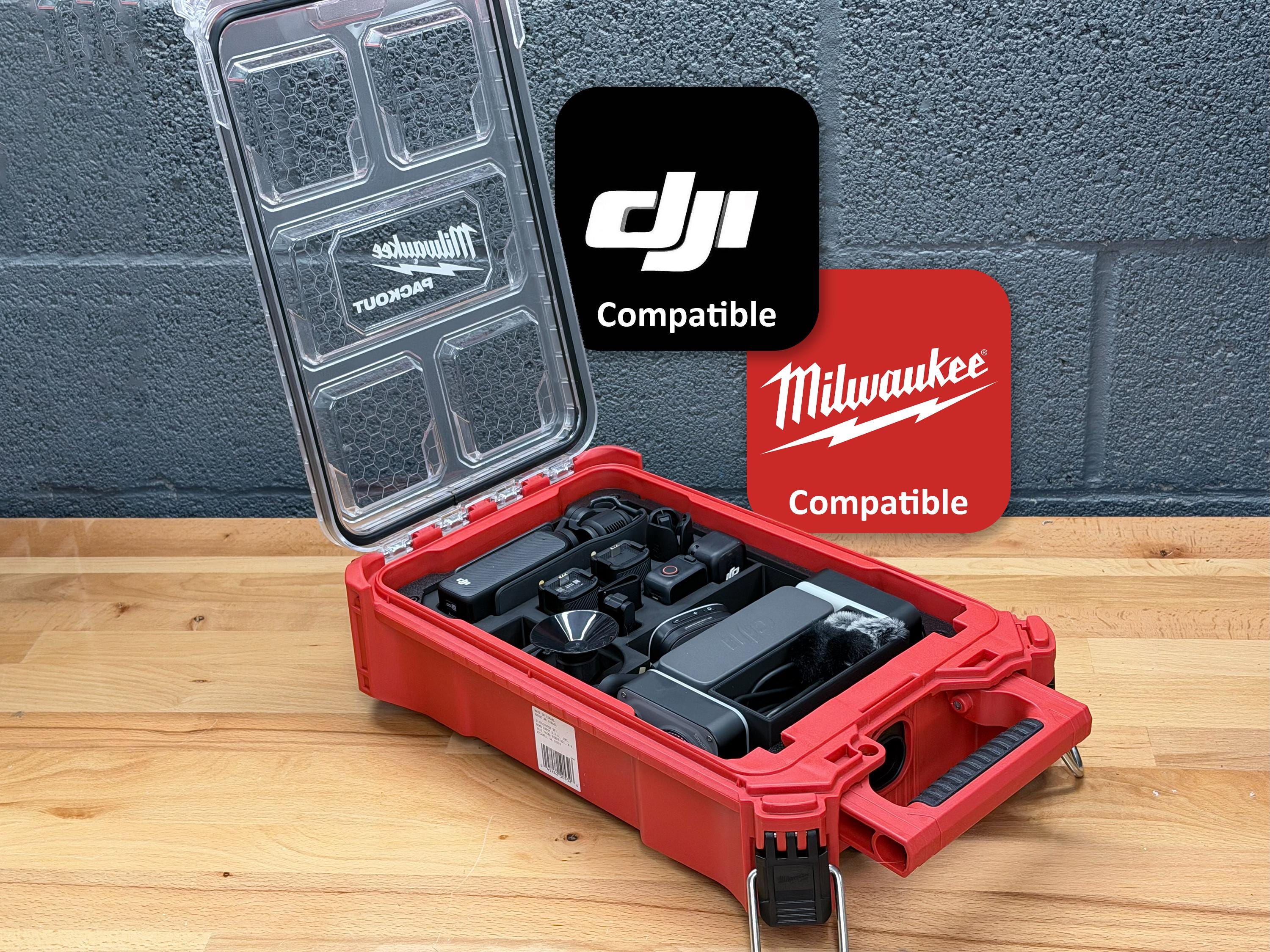 Pour DJI Osmo Pocket 3, DJI Osmo Nano, DJI Mic-Organizer pour Milwaukee Packout