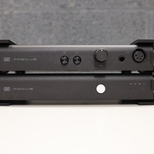For Schiit Magnius/Modius/Lokius/Midgard - Under-Desk &quot;Schiitsicle&quot; Dual Stack Mount | Screws Included, Clip-In Version