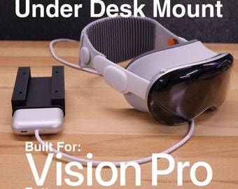For Apple Vision Pro - Battery Under Desk Mount