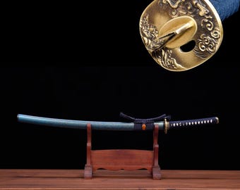 Handmade T10 Steel Katana: Real Samurai Training Sword