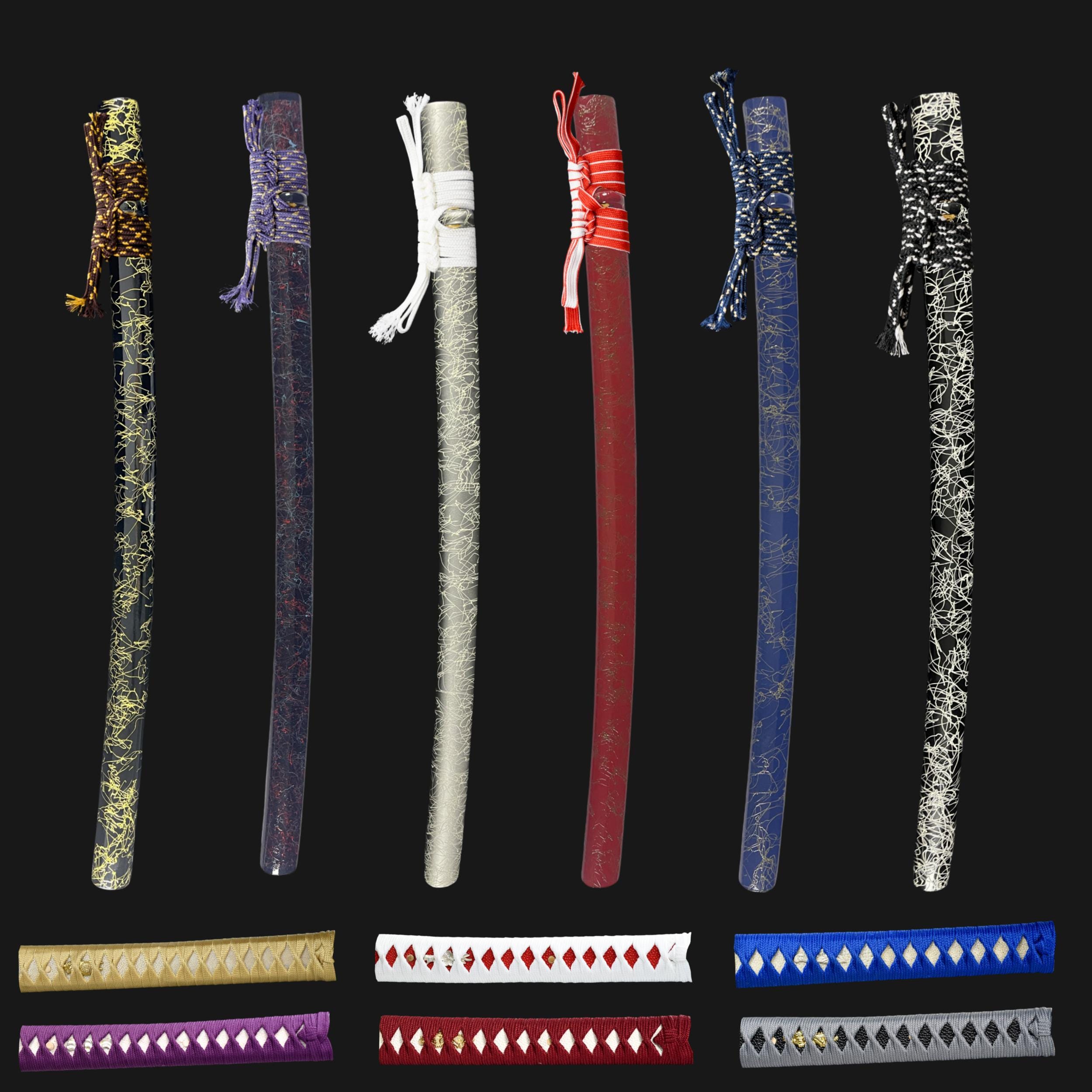 Saya Pattern Part 3 DIY Katana Saya Brushed Pattern Saya Gift Japanese Samurai Sword ...