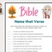 Bible Games, Name That Verse Game, Bible Games Printable, Women's ...