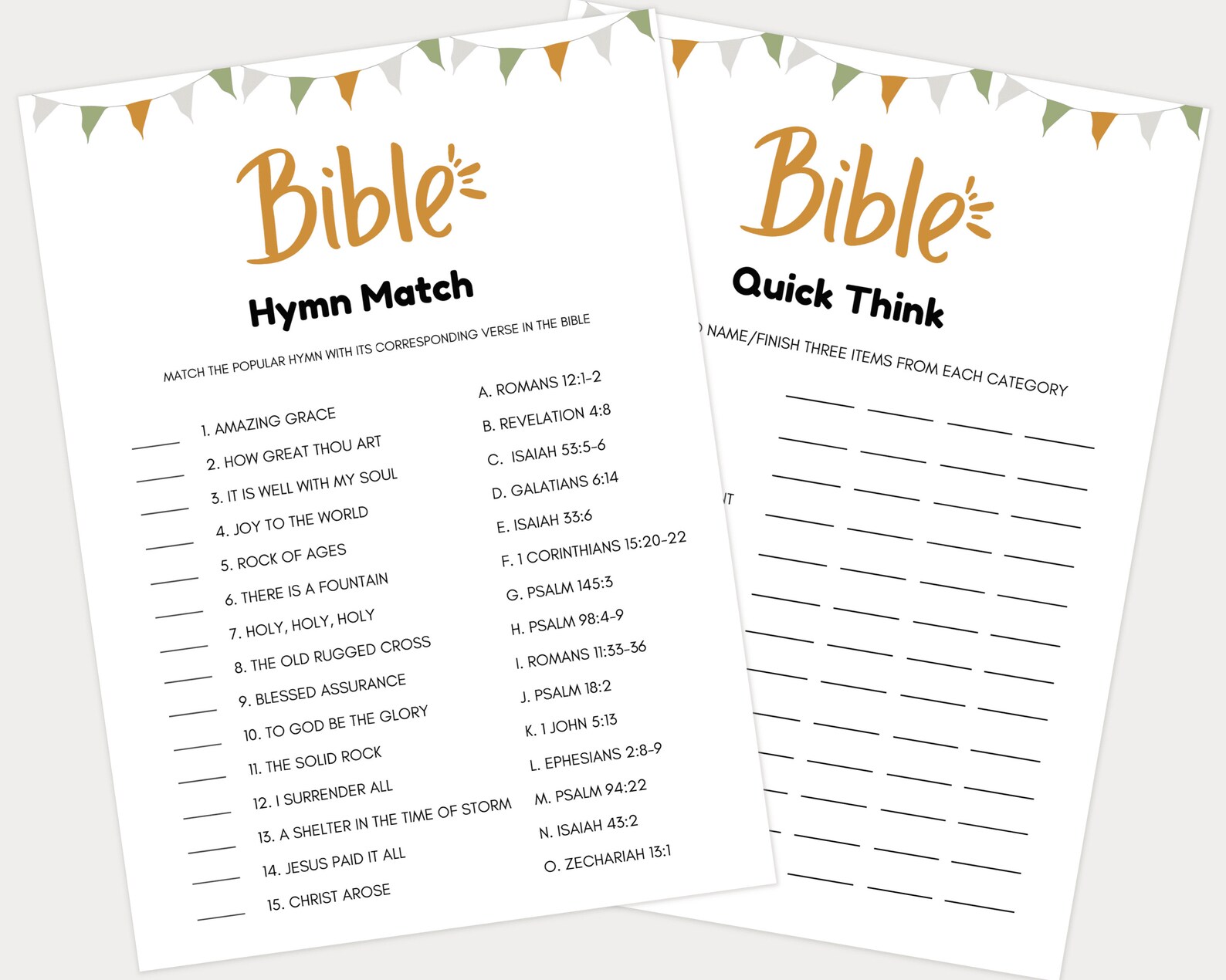 Printable Bible Games, Bible Study Games, Bible Games for Family, Easter Games, Christmas Games ...