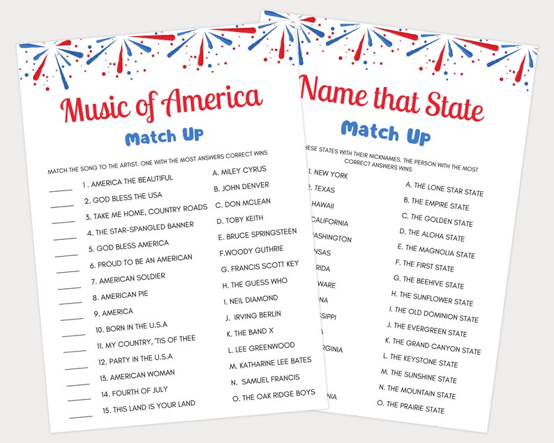 Memorial Day Games for Kids and Adults, Memorial Day Party Games