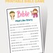 Bible Games, Bible Mad Libs Story, Bible Games for Kids, Bible Games ...