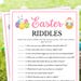 Easter Riddles, Easter Games, Easter Party Games, Easter Games for Kids ...