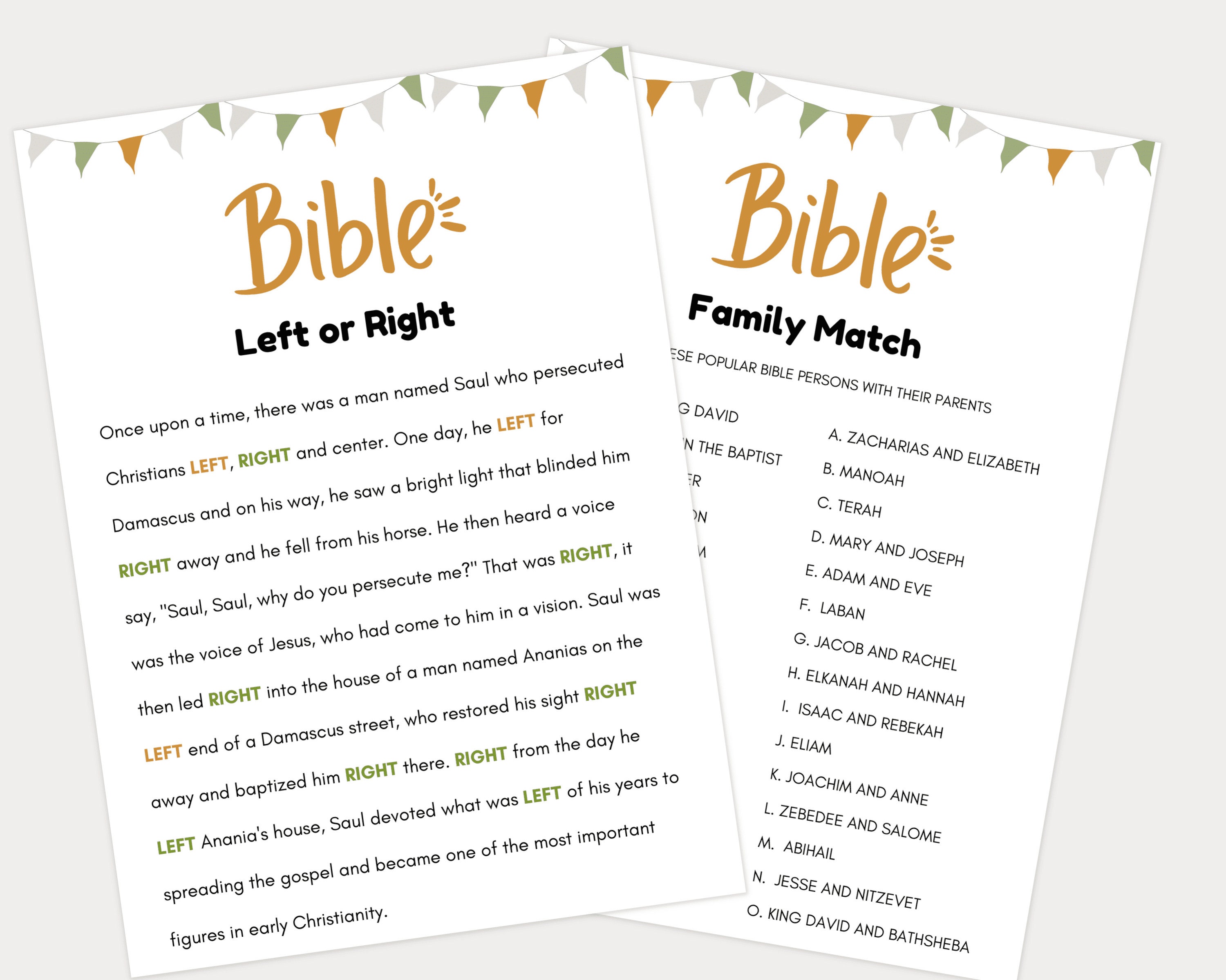 Printable Bible Games, Bible Study Games, Bible Games for Family ...