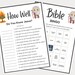 Bible Games Printable, Bible Games for Kids, Bible Games for Adults ...