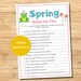 Spring Riddles, Spring Games, Spring School Game for Kids, Spring ...