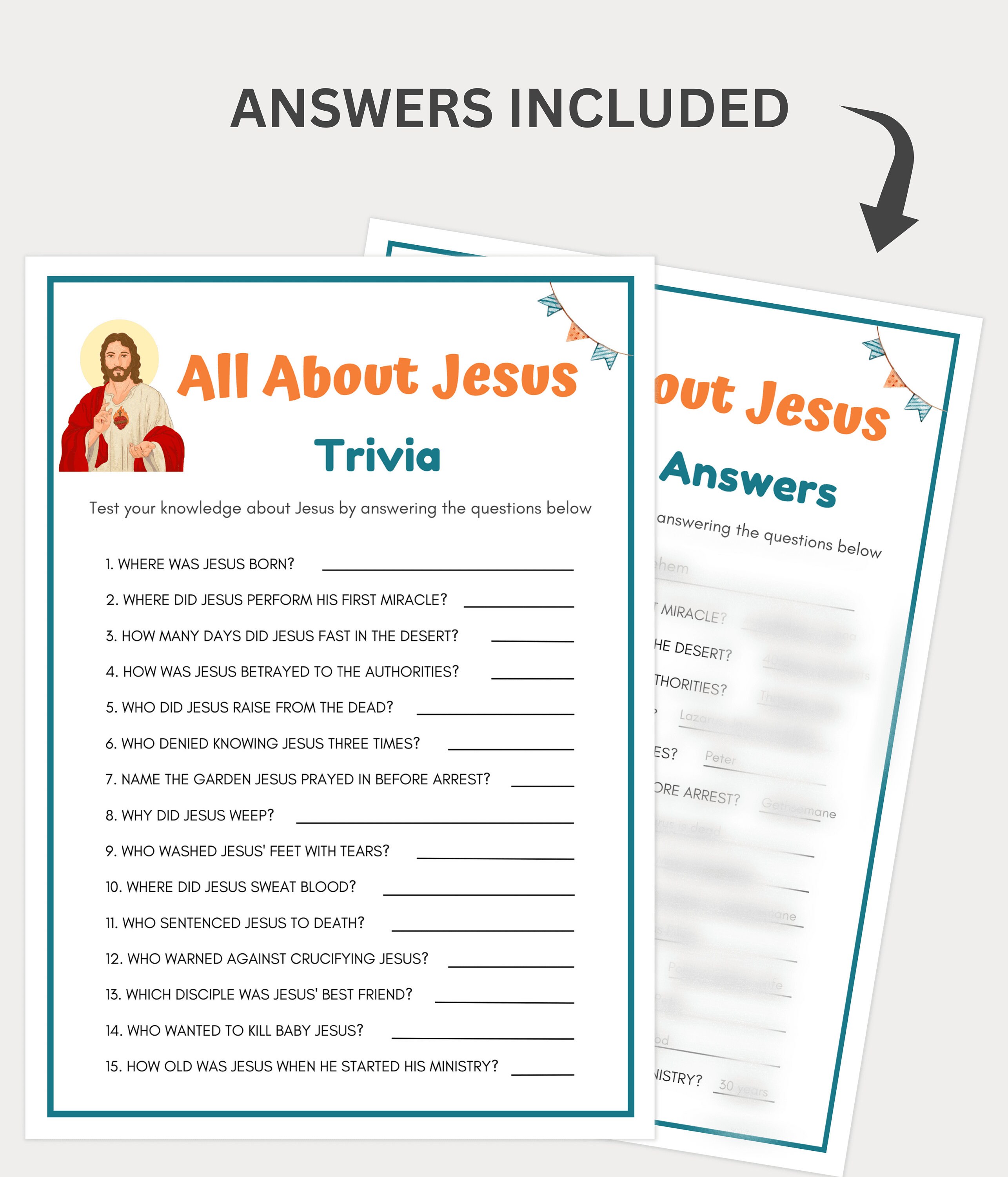 Bible Games, All About Jesus, Bible Trivia, Jesus Trivia, Weomens Ministry Games, Bible Study ...