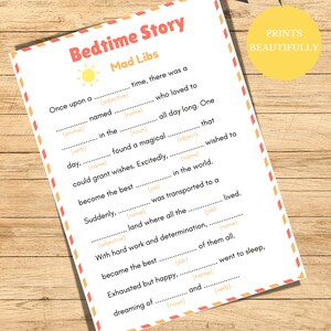 Mad Libs Bundle, Mad Libs for Kids, Printable Mad Libs, Bedtime Stories for Kids, Bedtime Story ...