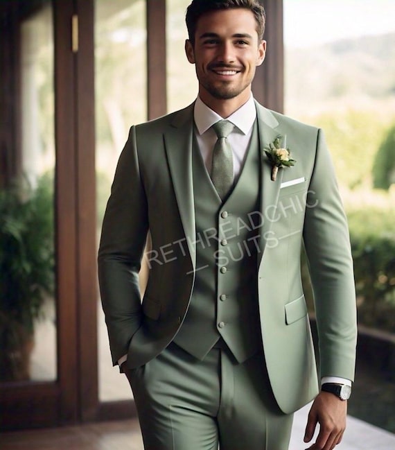 sage green bridesmaid dresses with grey suits Gown Goddesses  Our Sage Green bridesmaids dresses are extremely popular  at the moment, certainly the colour of the season! But don't worry, all  gowns are made-to-order to your choice of style,