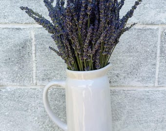 Dried Lavender Bouquet | Organic Lavender Bundle | Farmhouse Home Decor | Wedding Flowers |