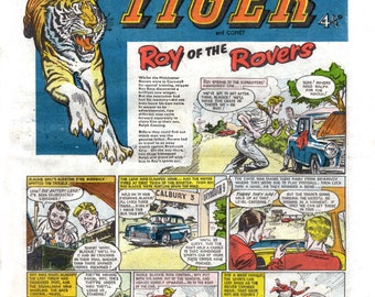 Tiger Massive Set on USB Stick (Included). UK Classic Comics