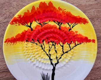 African Grater Plates - Various Colours & Patterns